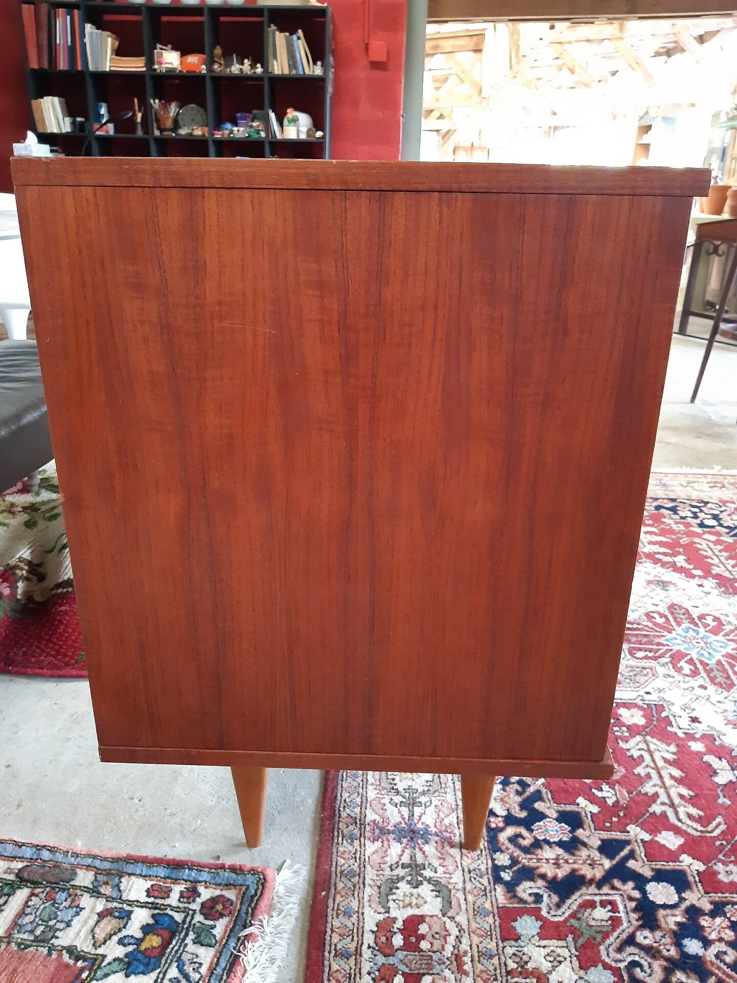 Small Scandinavian sideboard.