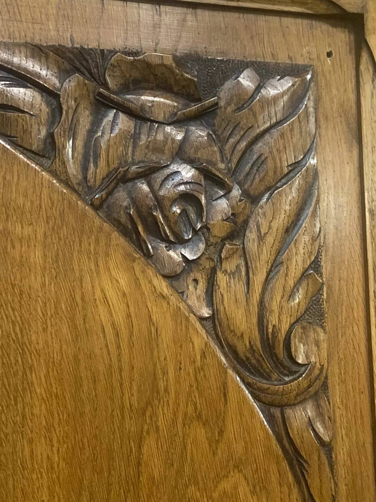 Small Art Deco period removable wardrobe