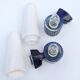 Pair of blue ceramic wall lights by Hans-Agne Jakobsson