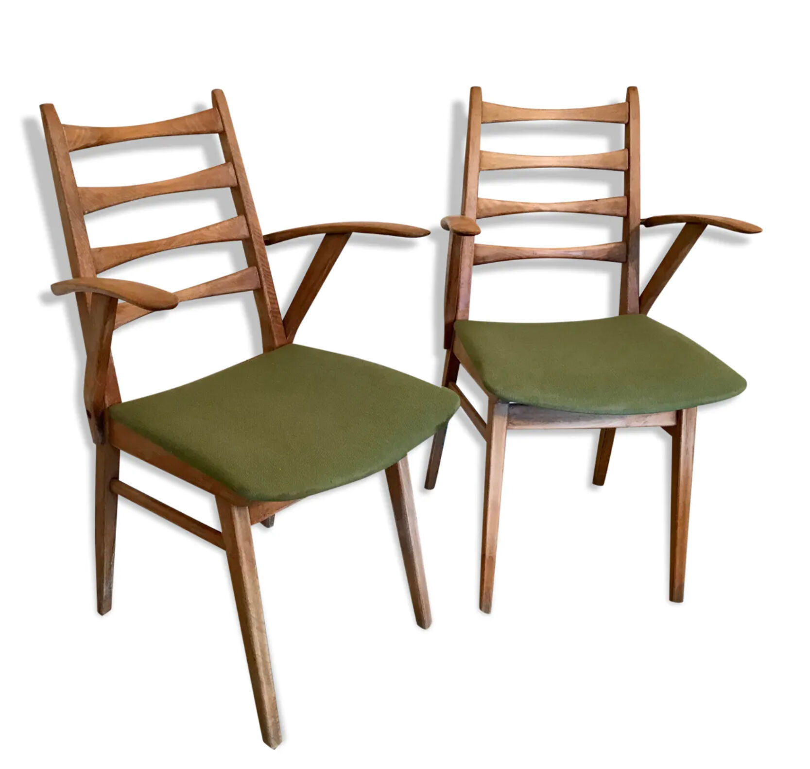 Paire de chaises vintage 1960’s style scandinave
