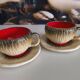 Breakfast service Bruno Dose + egg cup – Poterie du Breuil, Sar