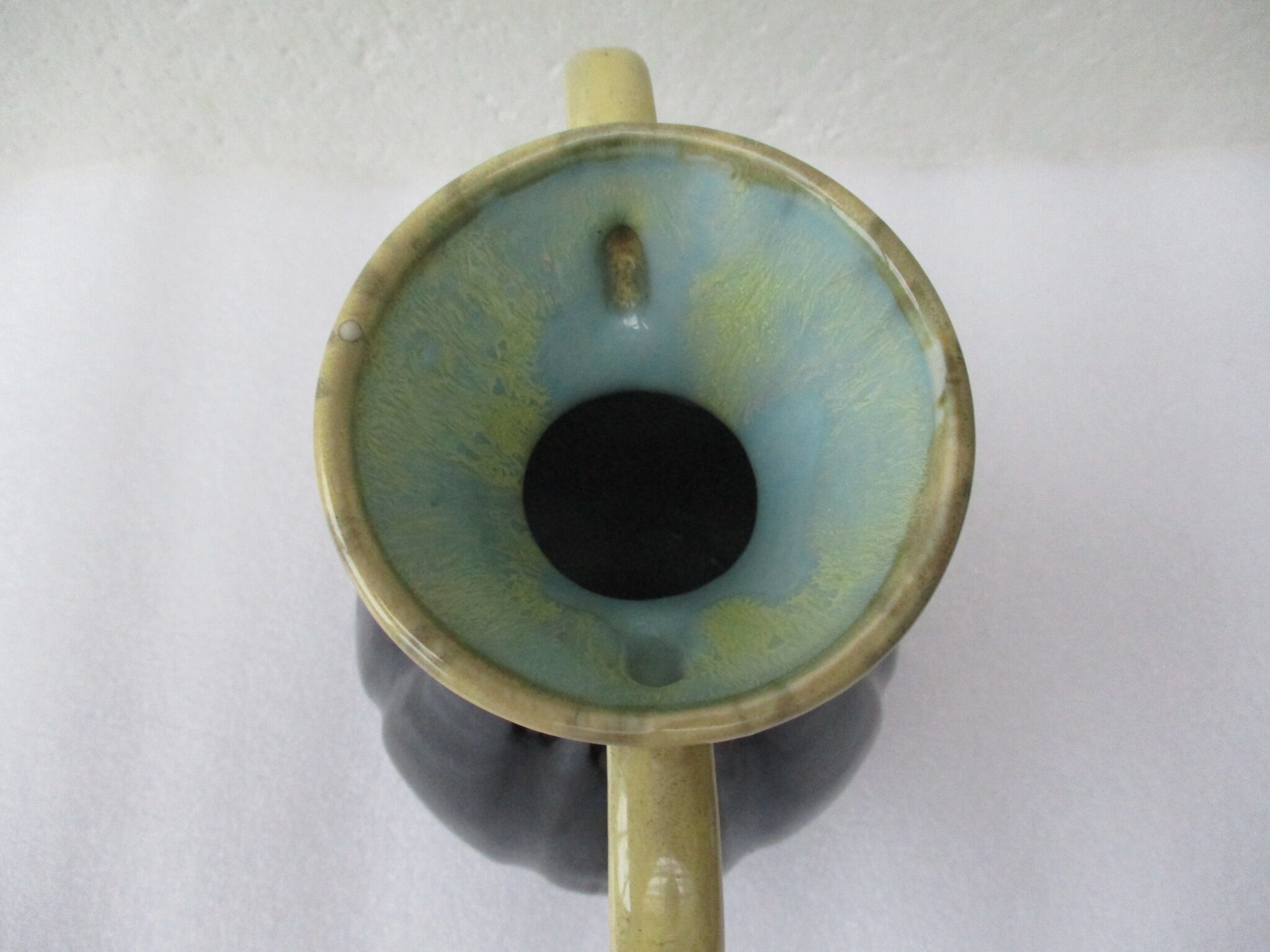 Vase alpho anses doubles grès art déco