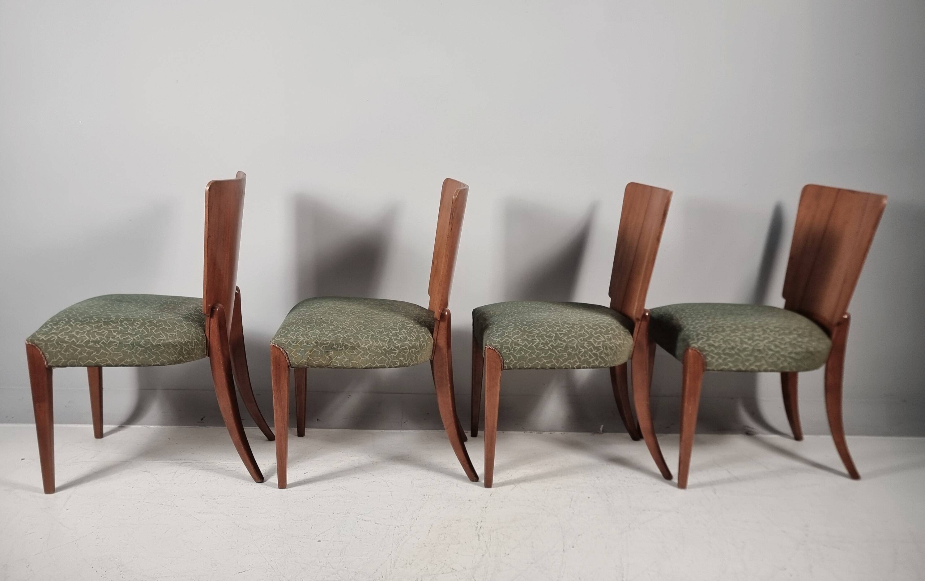 Set Chairs and Table  by Jindřich Halabala for Up Zavody, 1940s