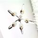 Vintage Space Age Sputnik chandelier ceiling lamp