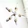 Vintage Space Age Sputnik chandelier ceiling lamp