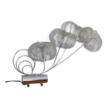 Lampe palmier à fibre optique