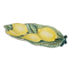 Ravier cup in italian slip pattern lemons
