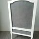 Fauteuil bergère de style Louis XVI restauré