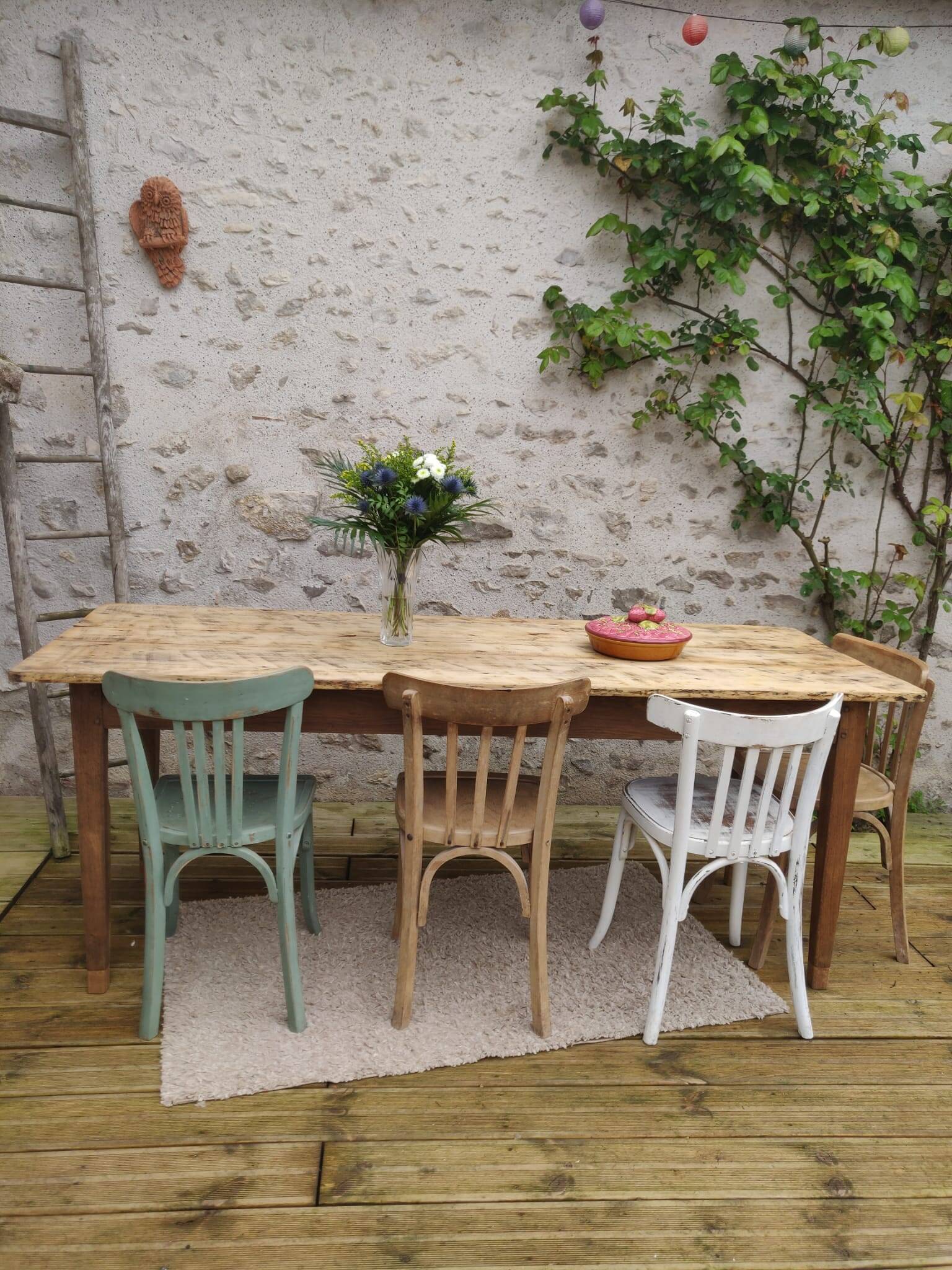 Old farm table