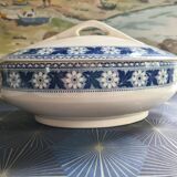 Legumier with lid or small soup U et Cie Sarreguemines model Nancy