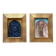 Vintage original dog portrait oil paintings set