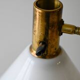 1950s Scandinavian Floor Lamp in Brass
