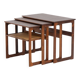 “Model 219” nesting tables by Johannes Andersen & Illum Wickelso