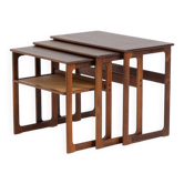 “Model 219” nesting tables by Johannes Andersen & Illum Wickelso