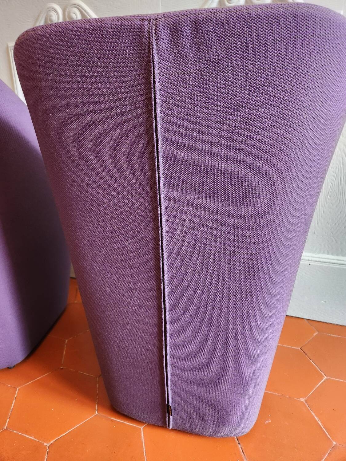 Pair of Log 365 armchairs by Pedrali