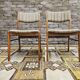 Paire de chaises scandinaves années 70