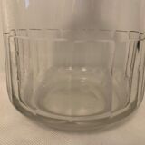 Set of 4 glasses and 1 carafe model Mirabeau early twentieth century