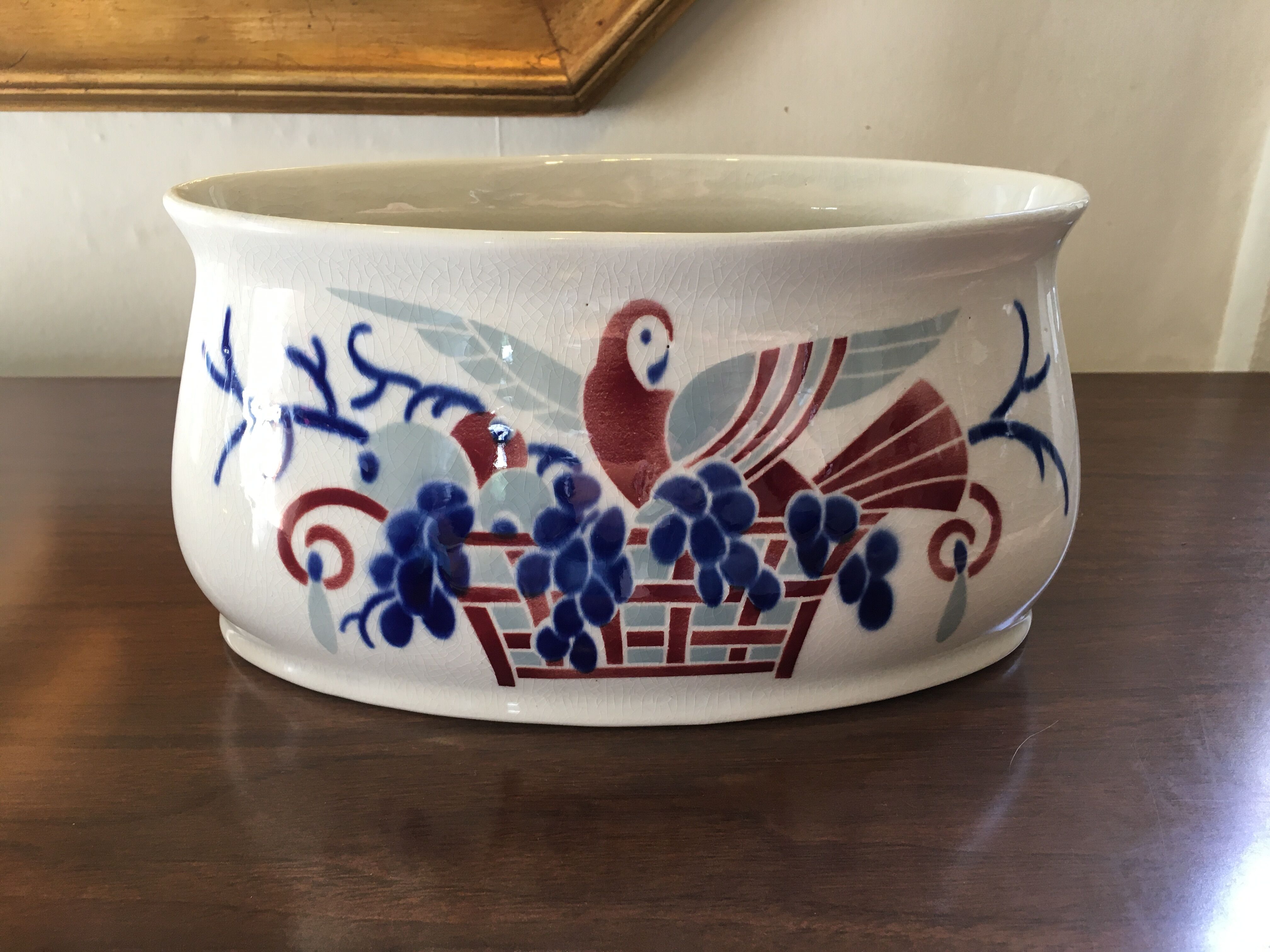 Gardener in Lunéville earthenware