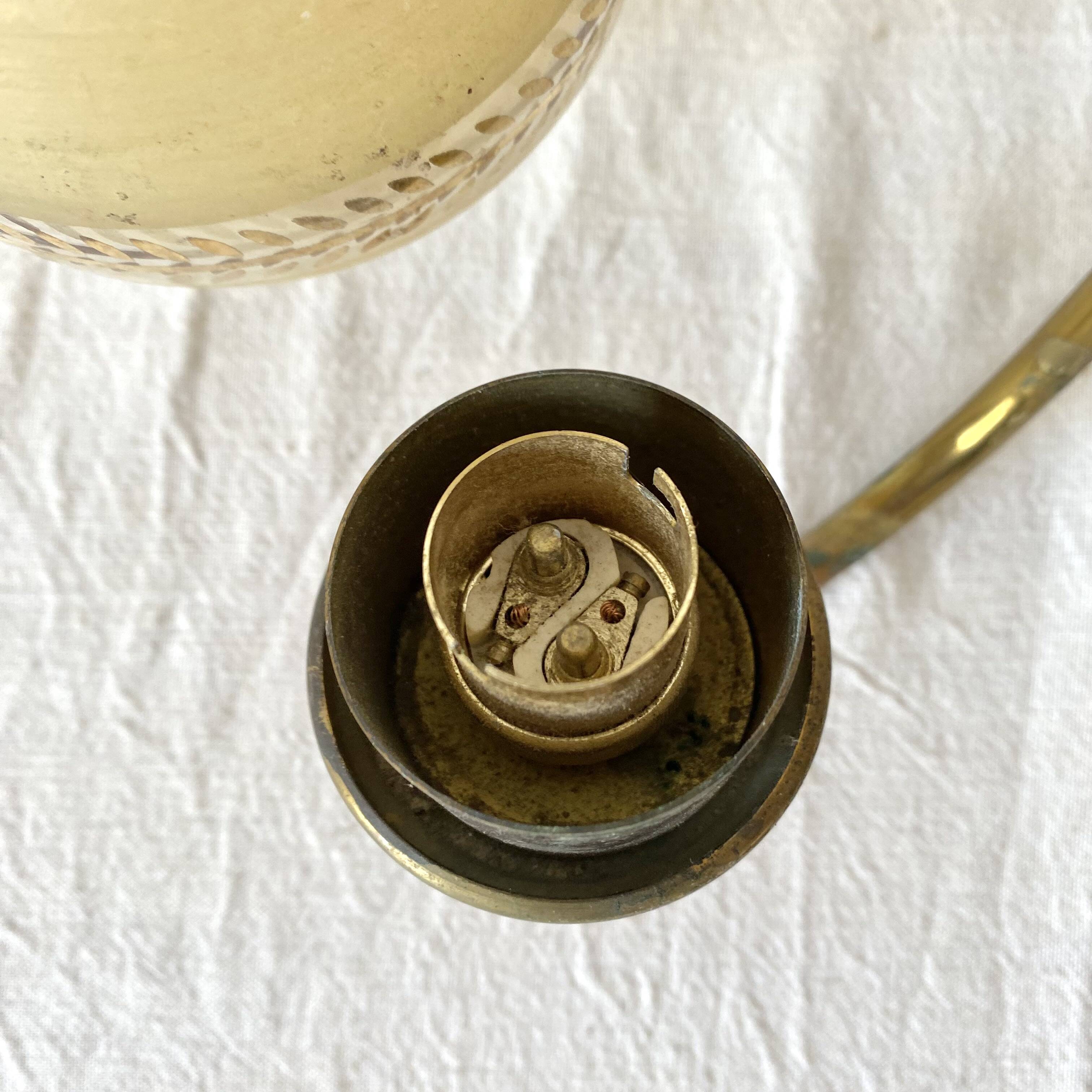 Pair of vintage double sconces