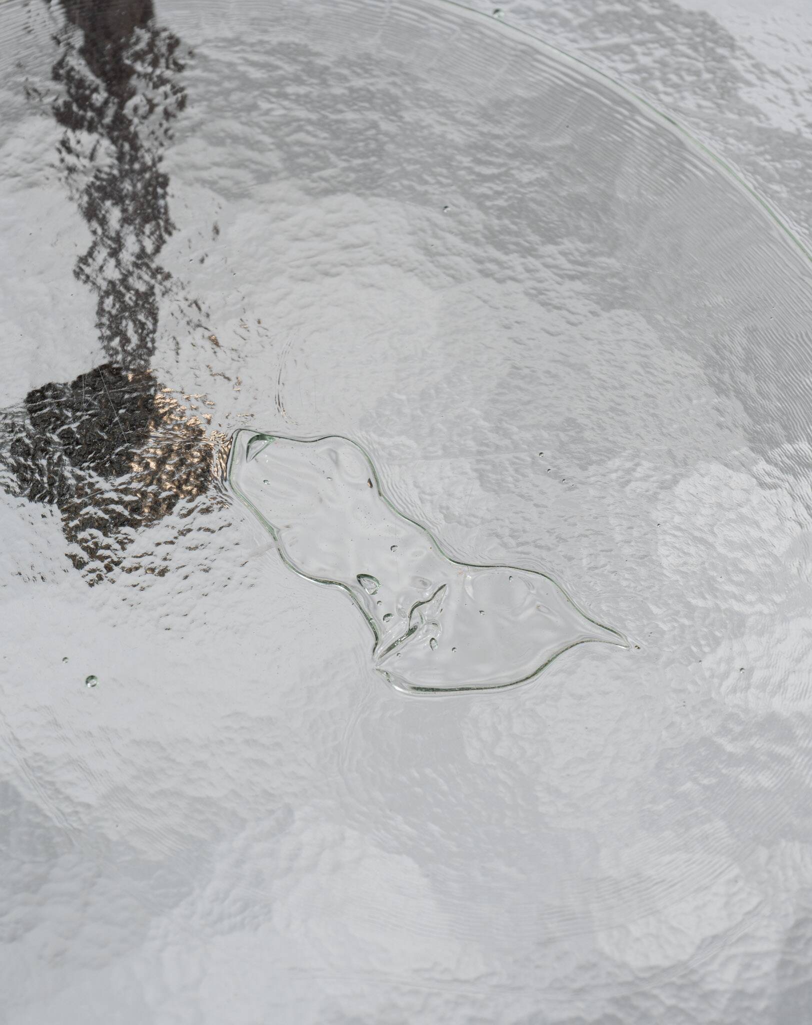 Bronze and glass coffee table, Lothar Klute, 1980s