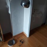 Italian chrome floor lamp 70'S