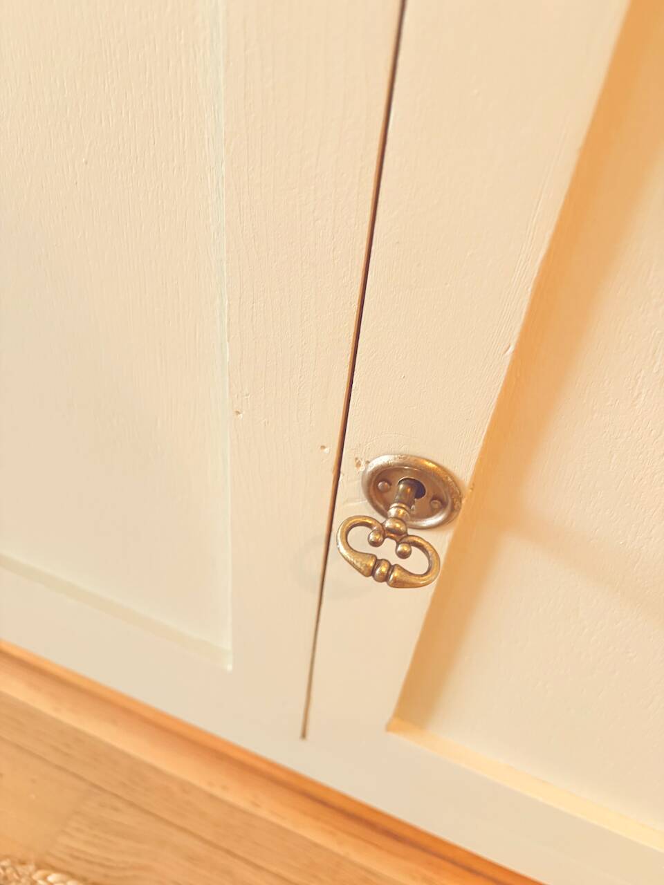 Small renovated vintage buffet