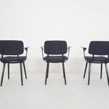 Set of three Friso Kramer for Ahrend de Cirkel "Revolt" chairs, The Nether