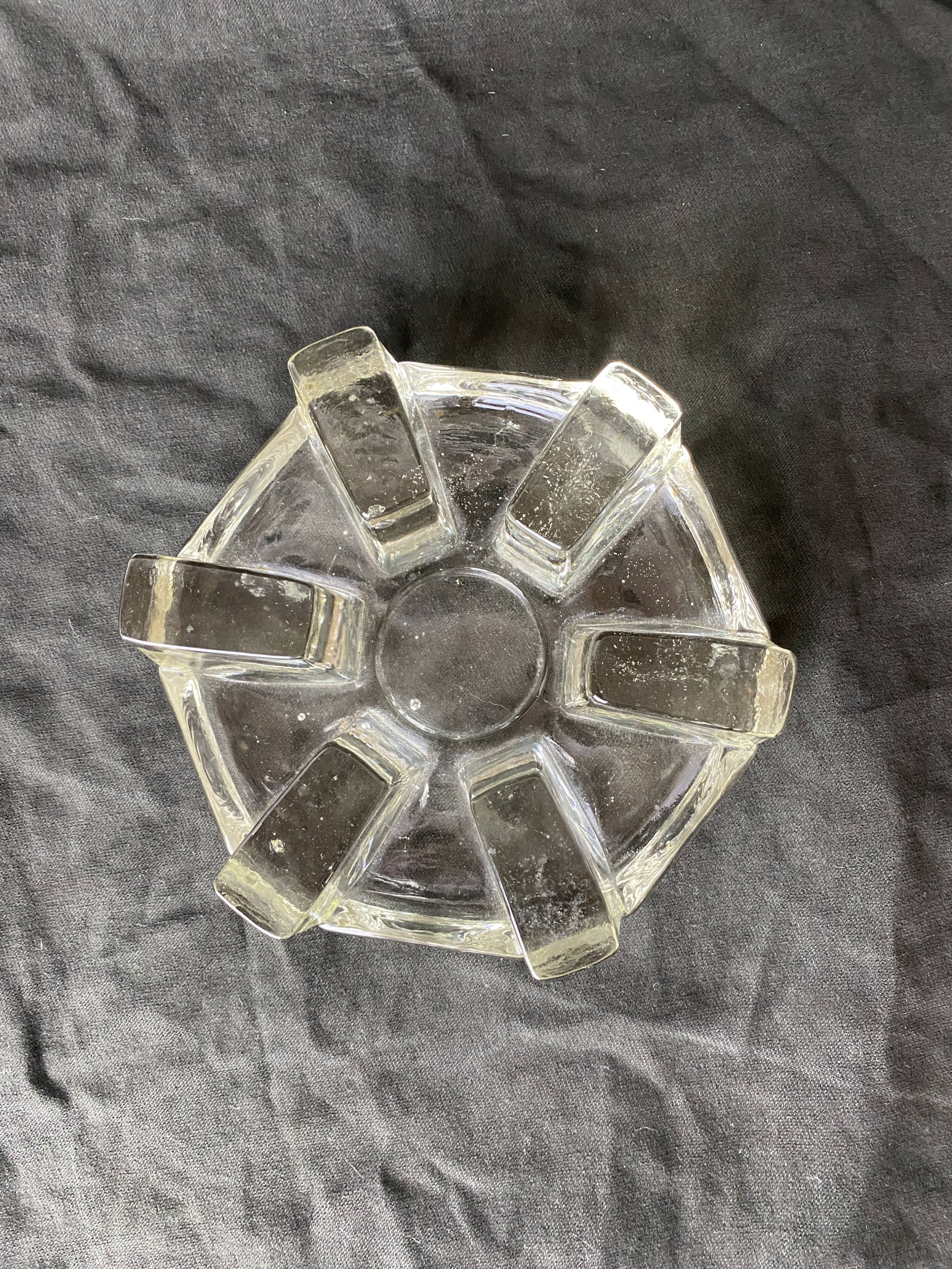 Thick glass reheating