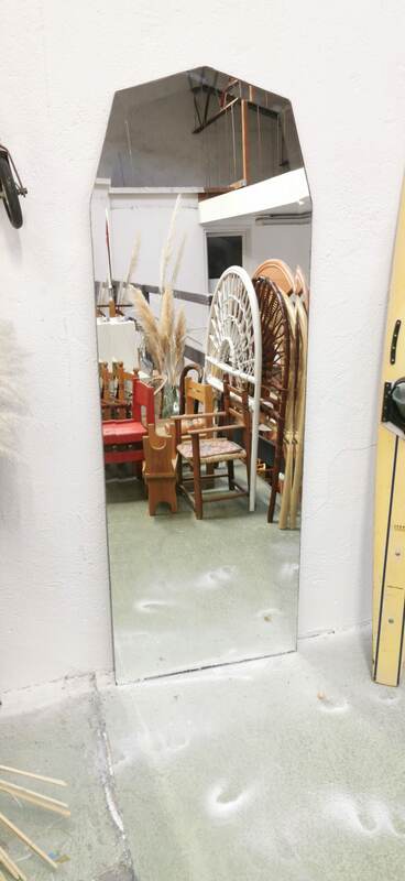 Large beveled mirror 163x58cm