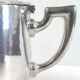 Vintage silver metala hotel teapot Diana Milano