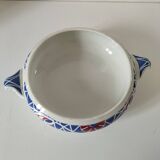 Sarreguemines vegetable dish, Robinson model