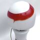 Space age Murano glass table lamp by Mazzega. Italy 1970s