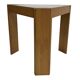 Vintage side table by Porada Arredi, 1970s wood and glass