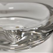 Design art glass ashtray by Kosta