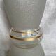 Granulated glass vase