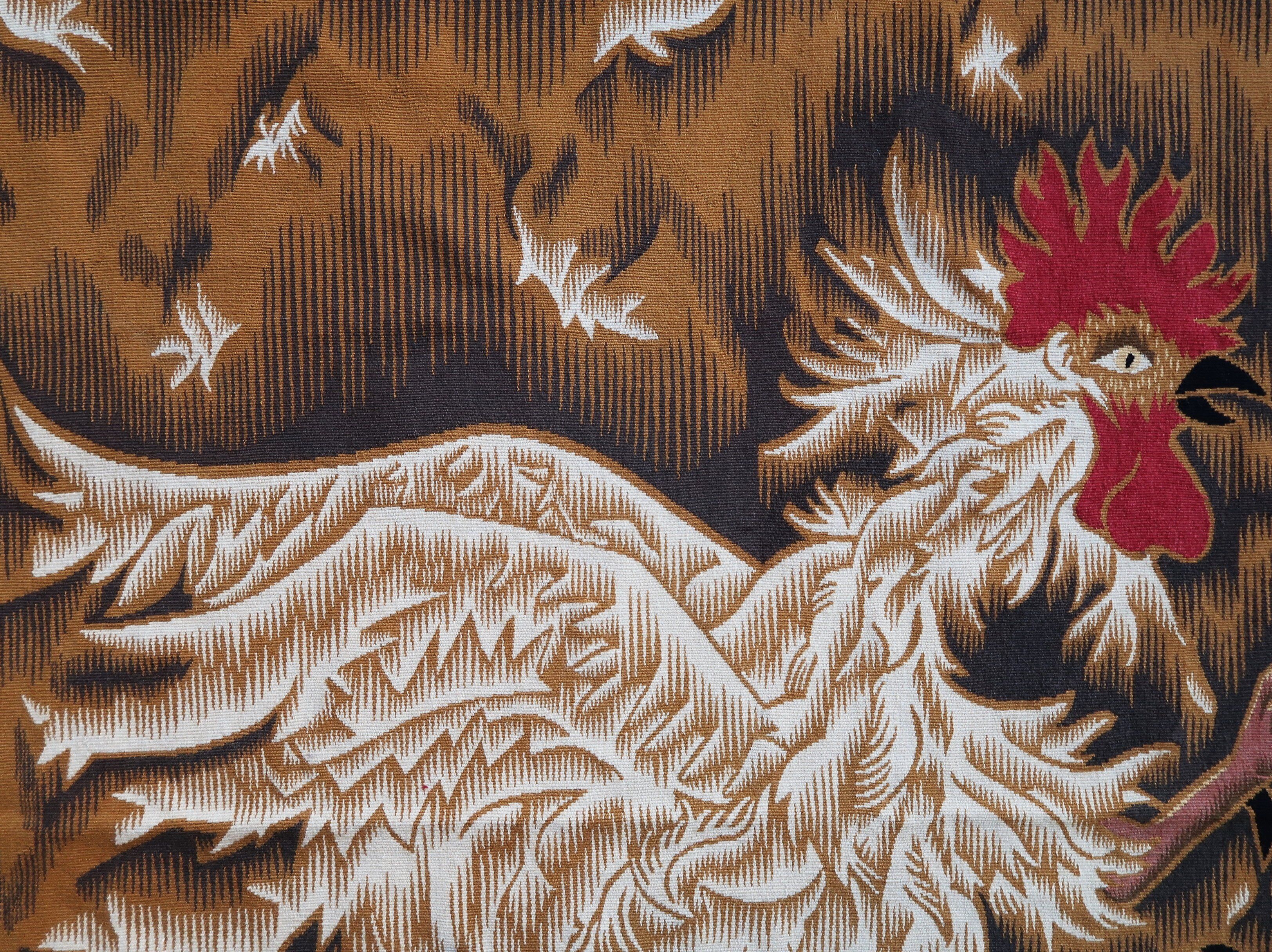 French tapestry Aubusson Elie Grekoff 20th century