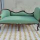 Louis XV style chaise longue or nightlight