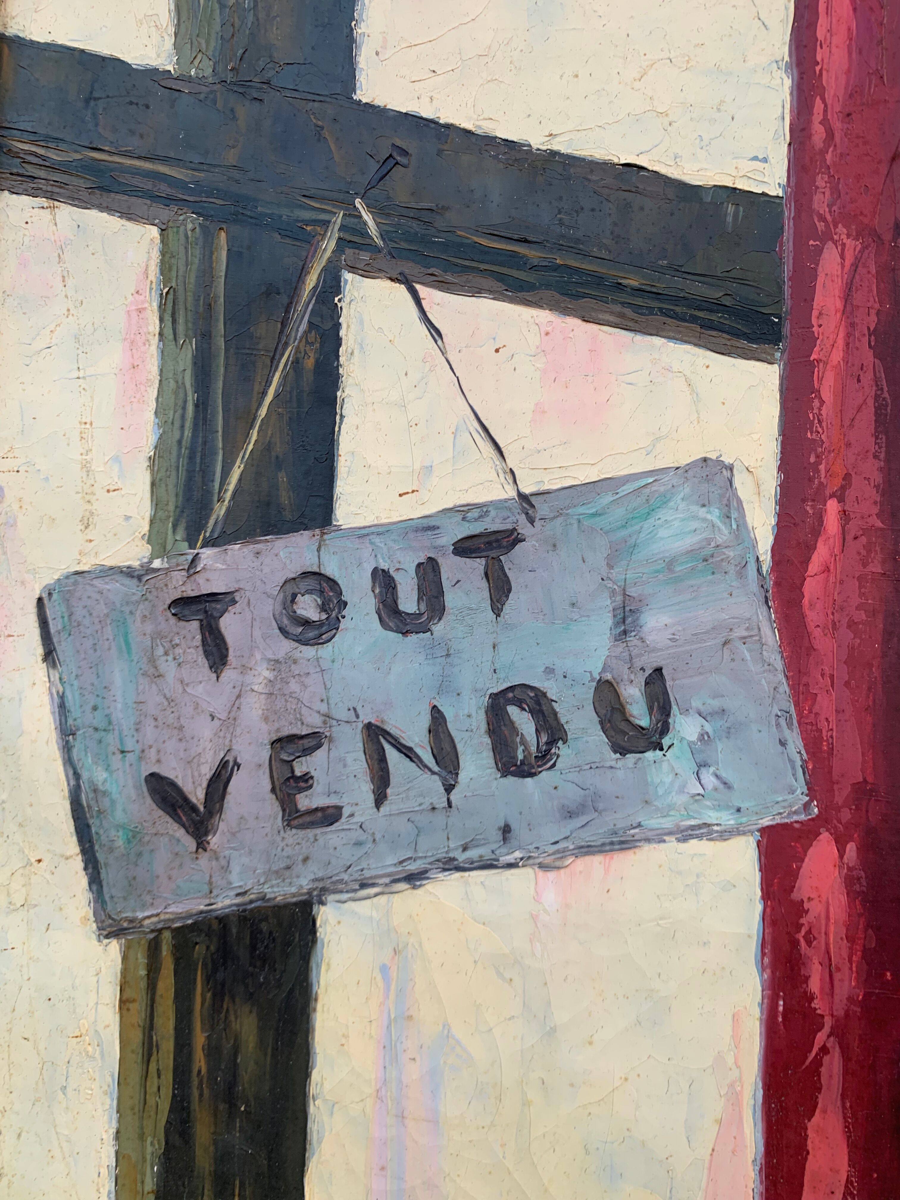 All sold! Large oil on canvas 1938.170 x125cm