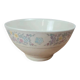Small antique flowered bowl – vintage earthenware, very pretty decoration.