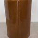 Set of 3 coloured earthenware vases Les Jardins d'Ulysse, France circa 1990