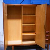 Vintage teak wardrobe