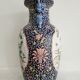 Chinese vase pink family 19th century