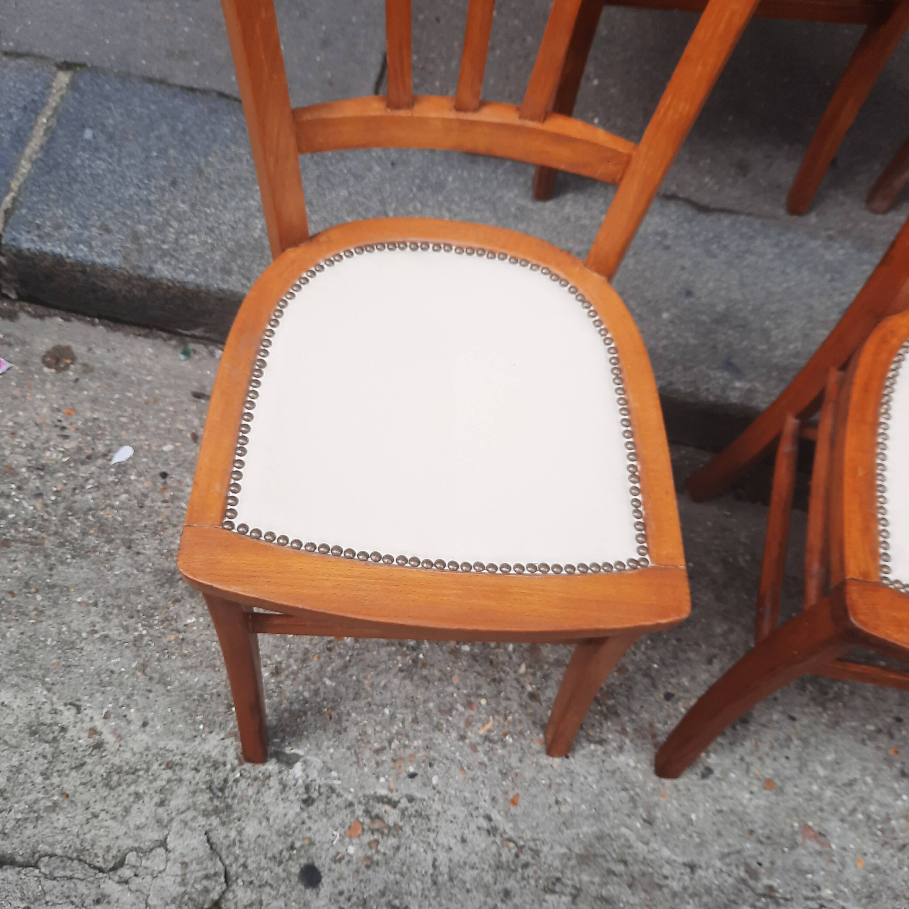 Set of 6 bistro chairs