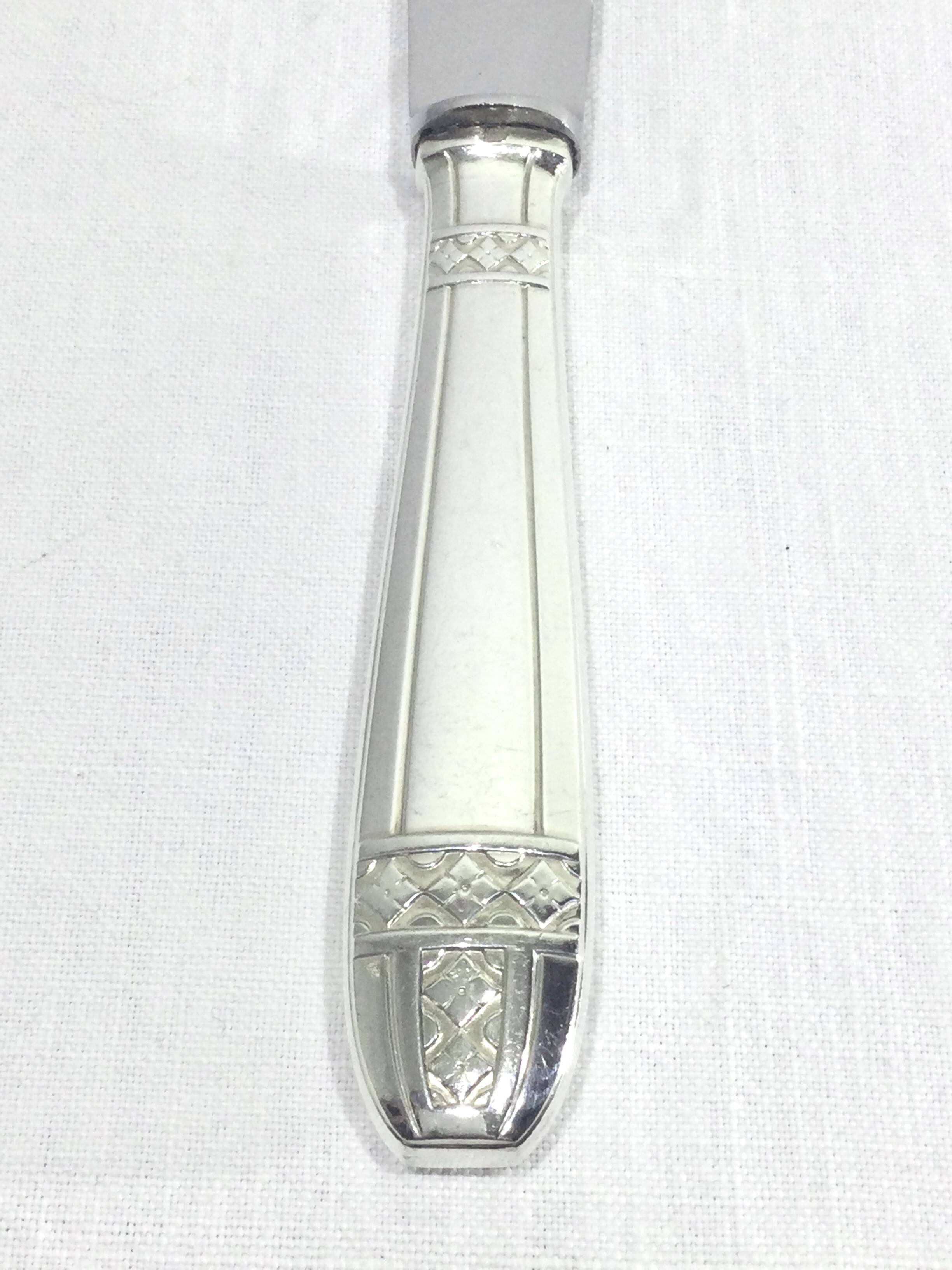 Le Mondial – 12 Grand Prix silver-plated knives