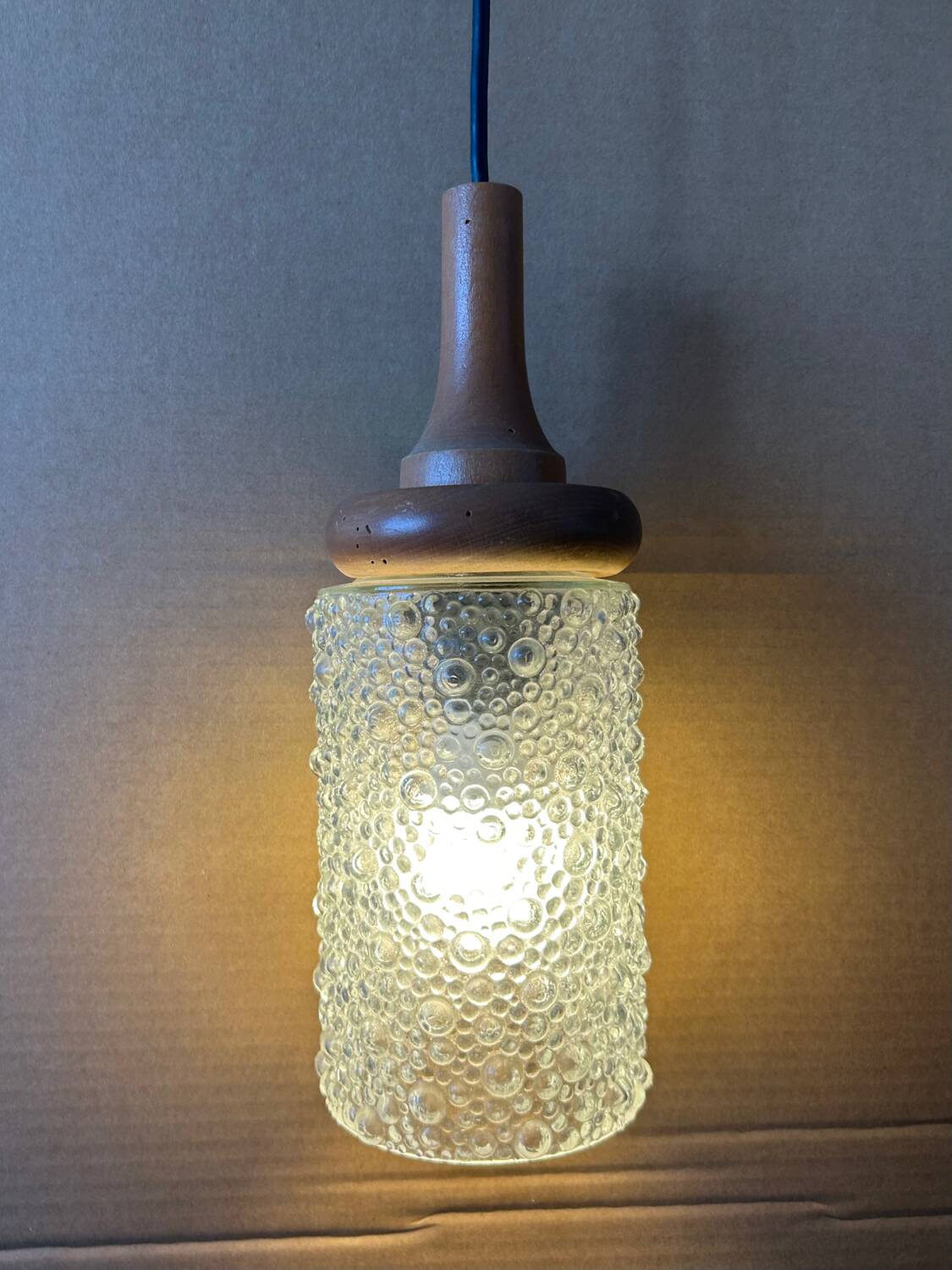 Veb Narva pendant light from the 60s