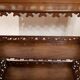 Openwork wall shelf walnut nineteenth