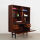 Rosewood bookcase, danish design, 1960s, manufactured by omann jun