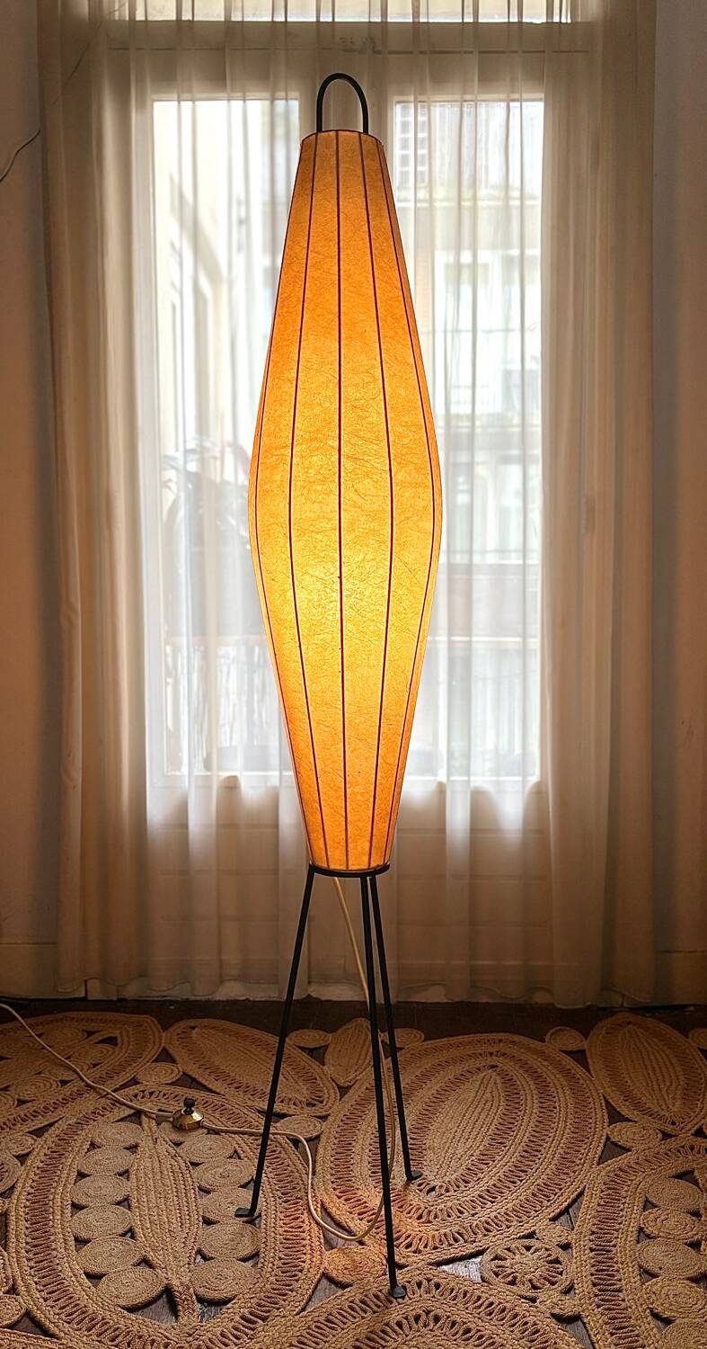 Cocoon Rocket Tripod Floor Lamp by H. Klingele for Artimeta