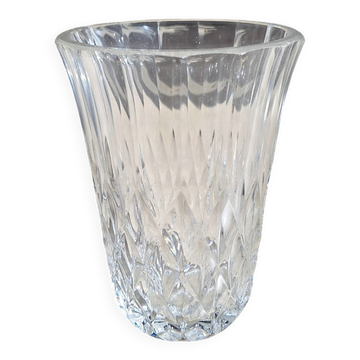 Saint Lambert crystal vase