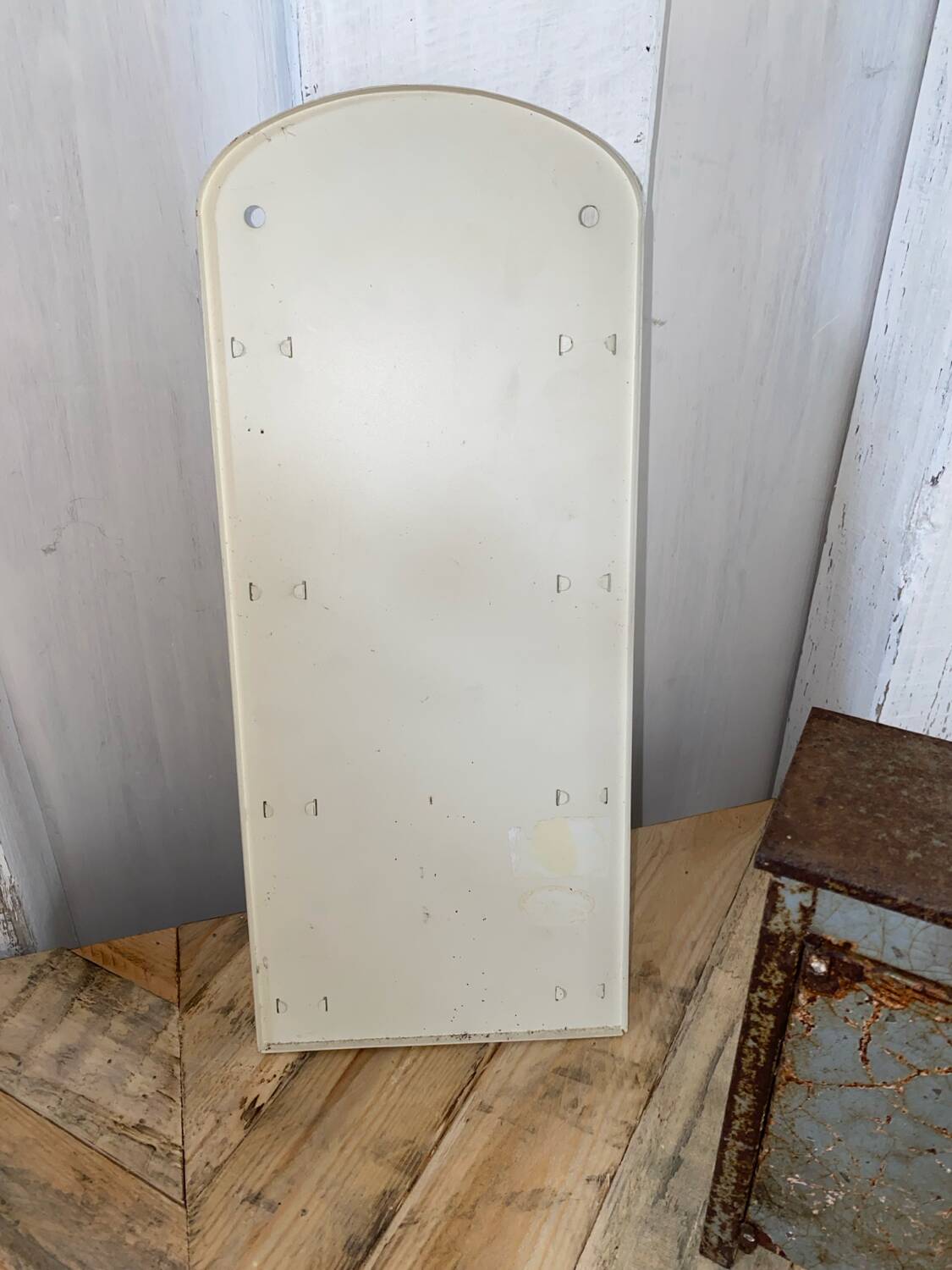 Advertising sheet metal plate memo race list